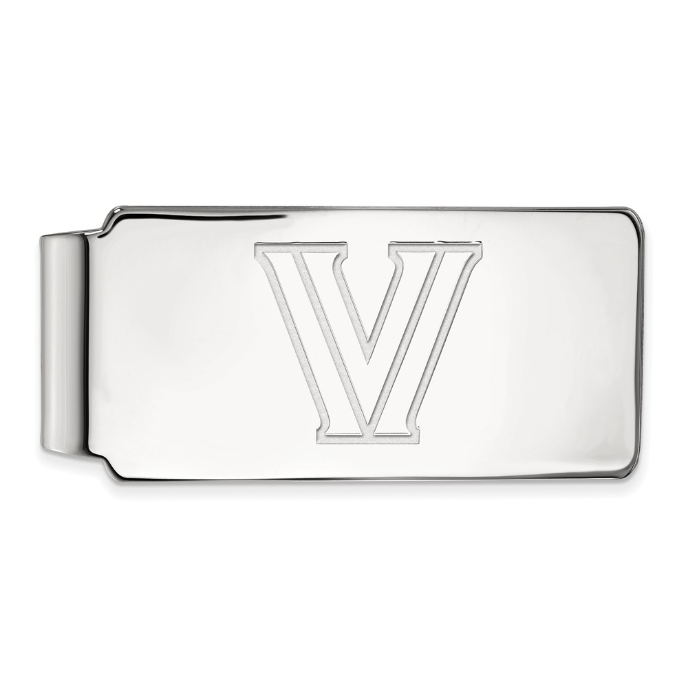 Sterling Silver Villanova U Money Clip