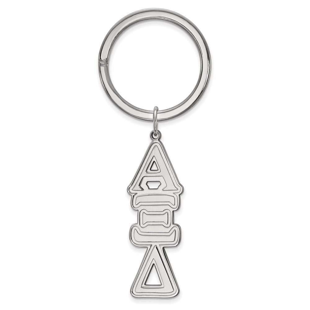 Sterling Silver Alpha Xi Delta Key Chain