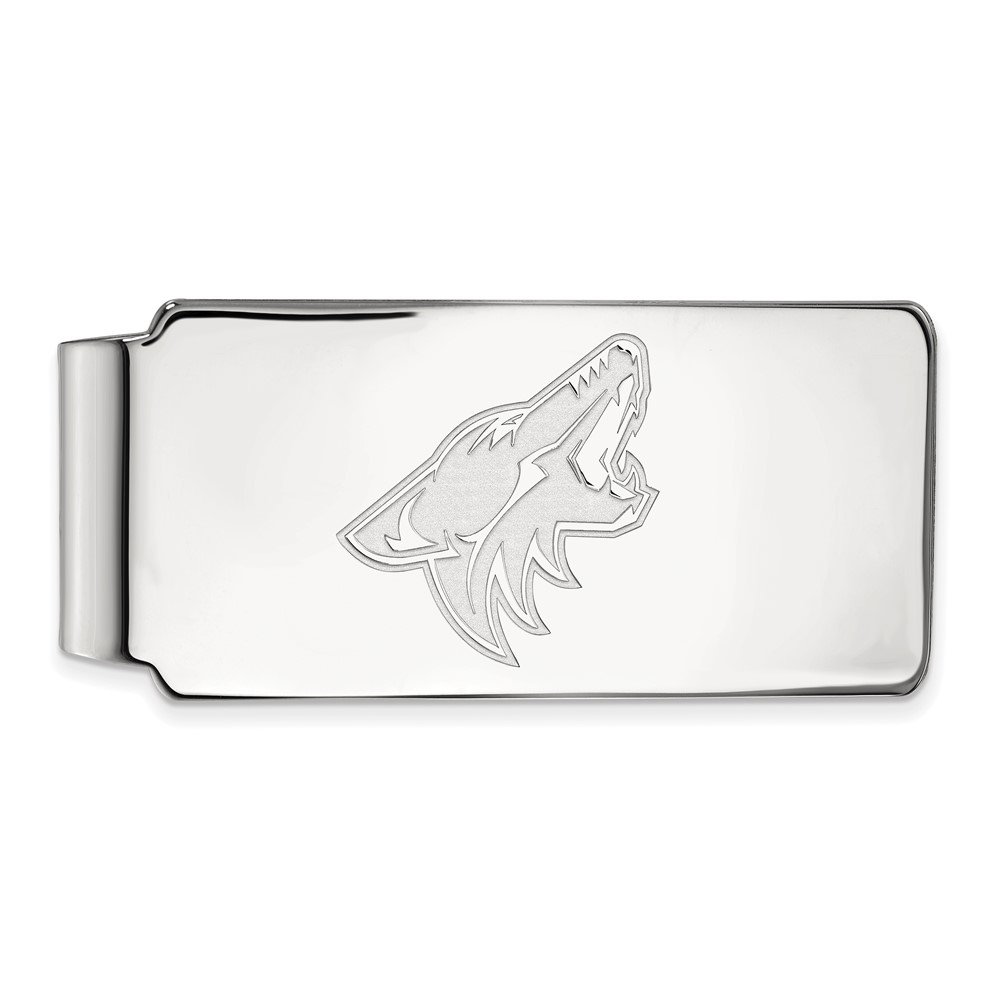 Sterling Silver NHL Arizona Coyotes Money Clip
