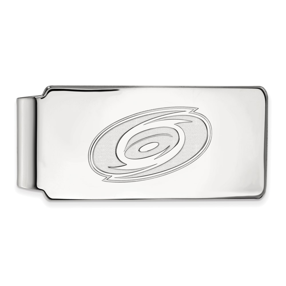 Sterling Silver NHL Carolina Hurricanes Money Clip