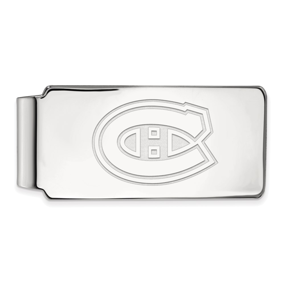 Sterling Silver NHL Montreal Canadiens Money Clip