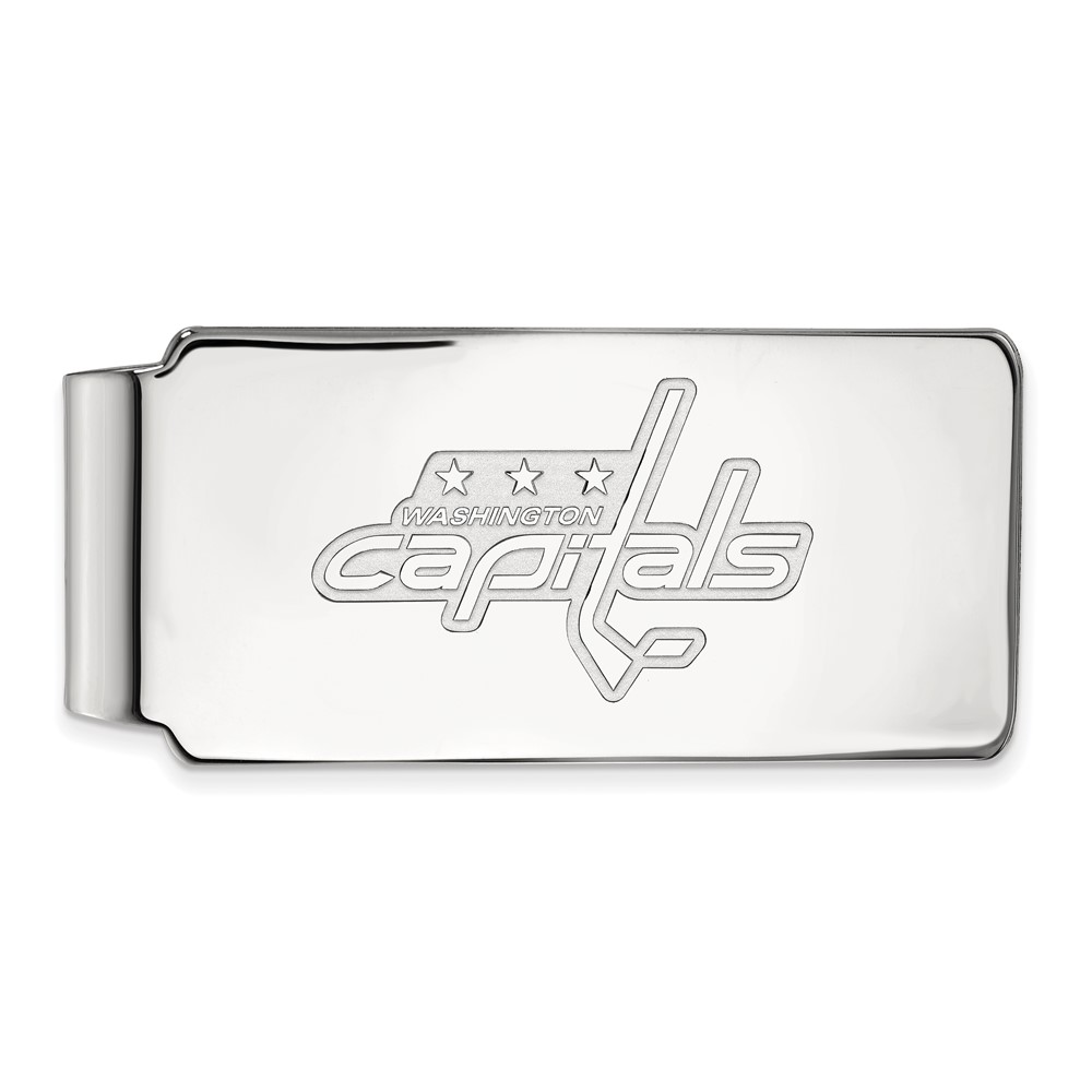 Sterling Silver NHL Washington Capitals Money Clip