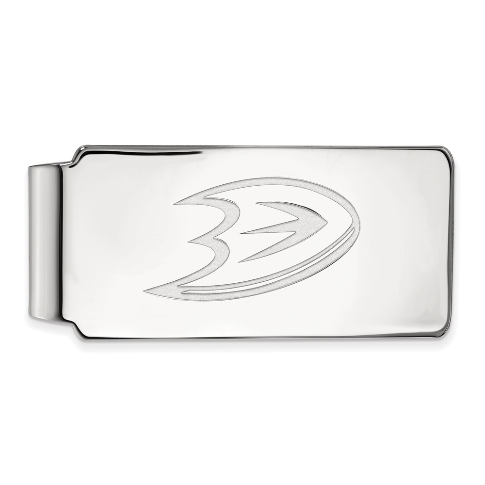 Sterling Silver NHL Anaheim Ducks Money Clip