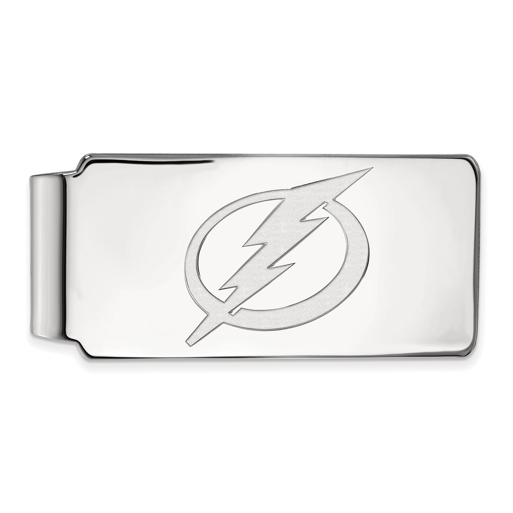 Sterling Silver NHL Tampa Bay Lightning Money Clip