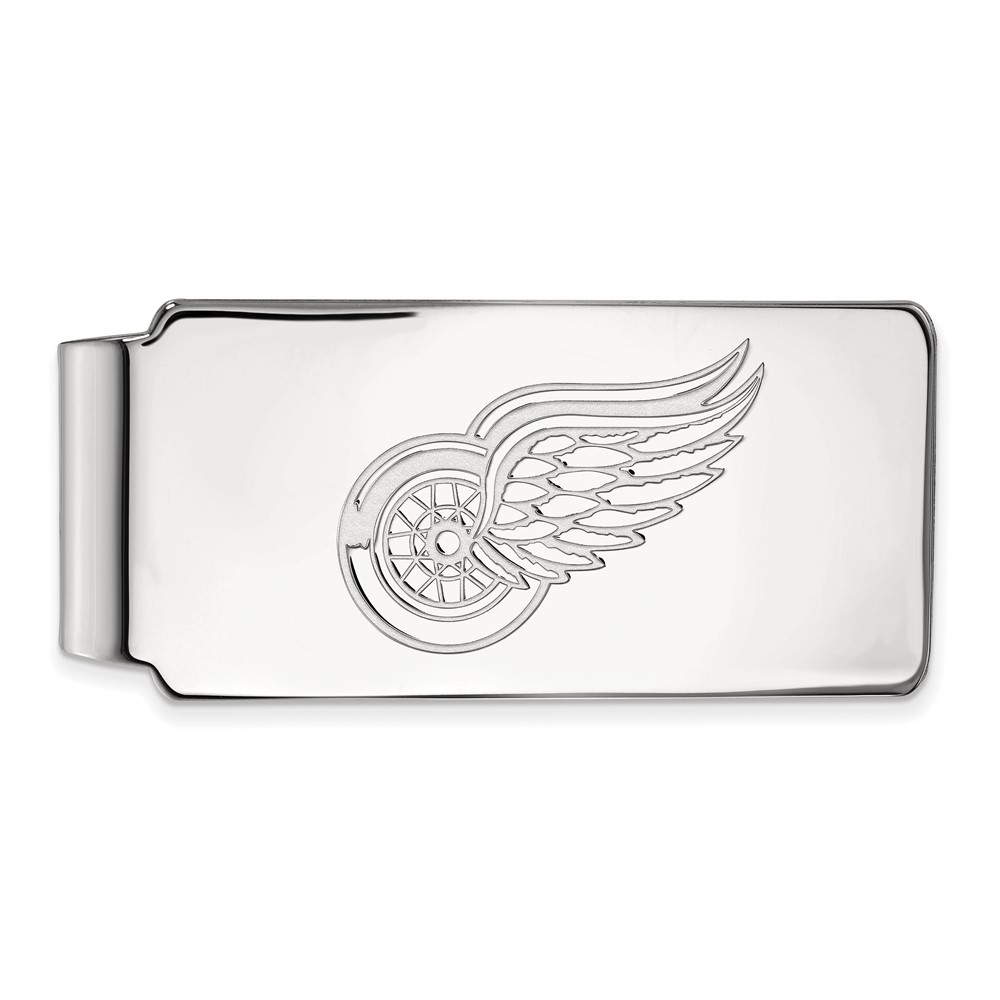 Sterling Silver NHL Detroit Red Wings Money Clip