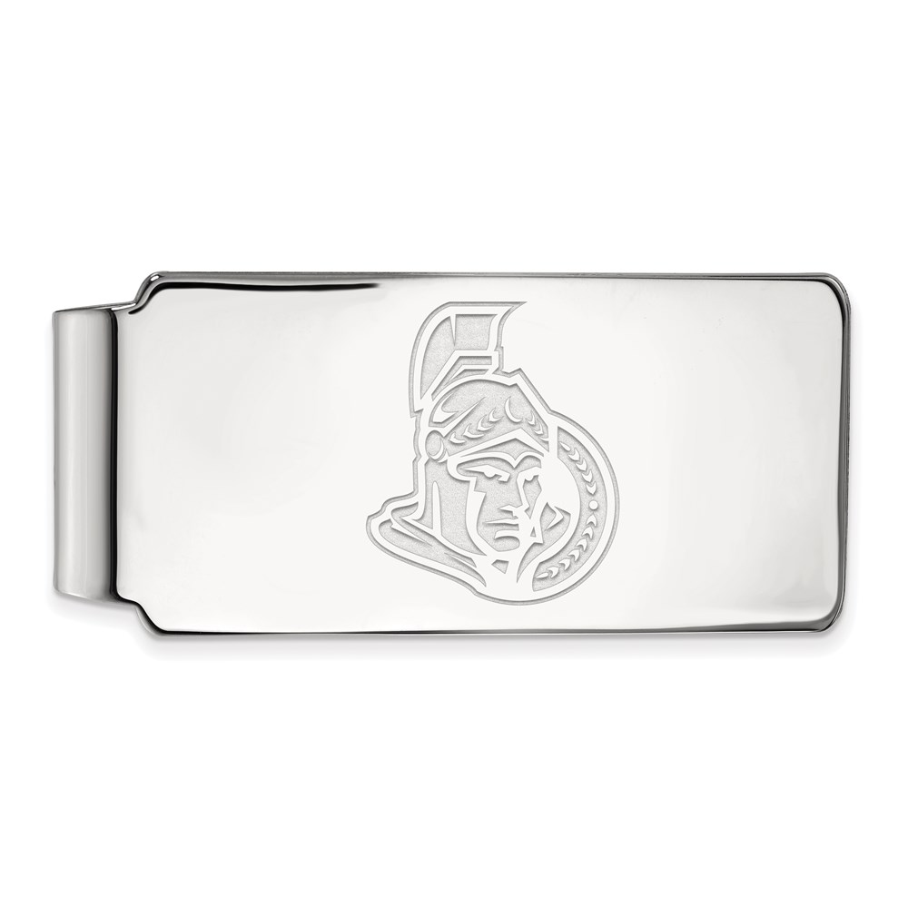 Sterling Silver NHL Ottawa Senators Money Clip