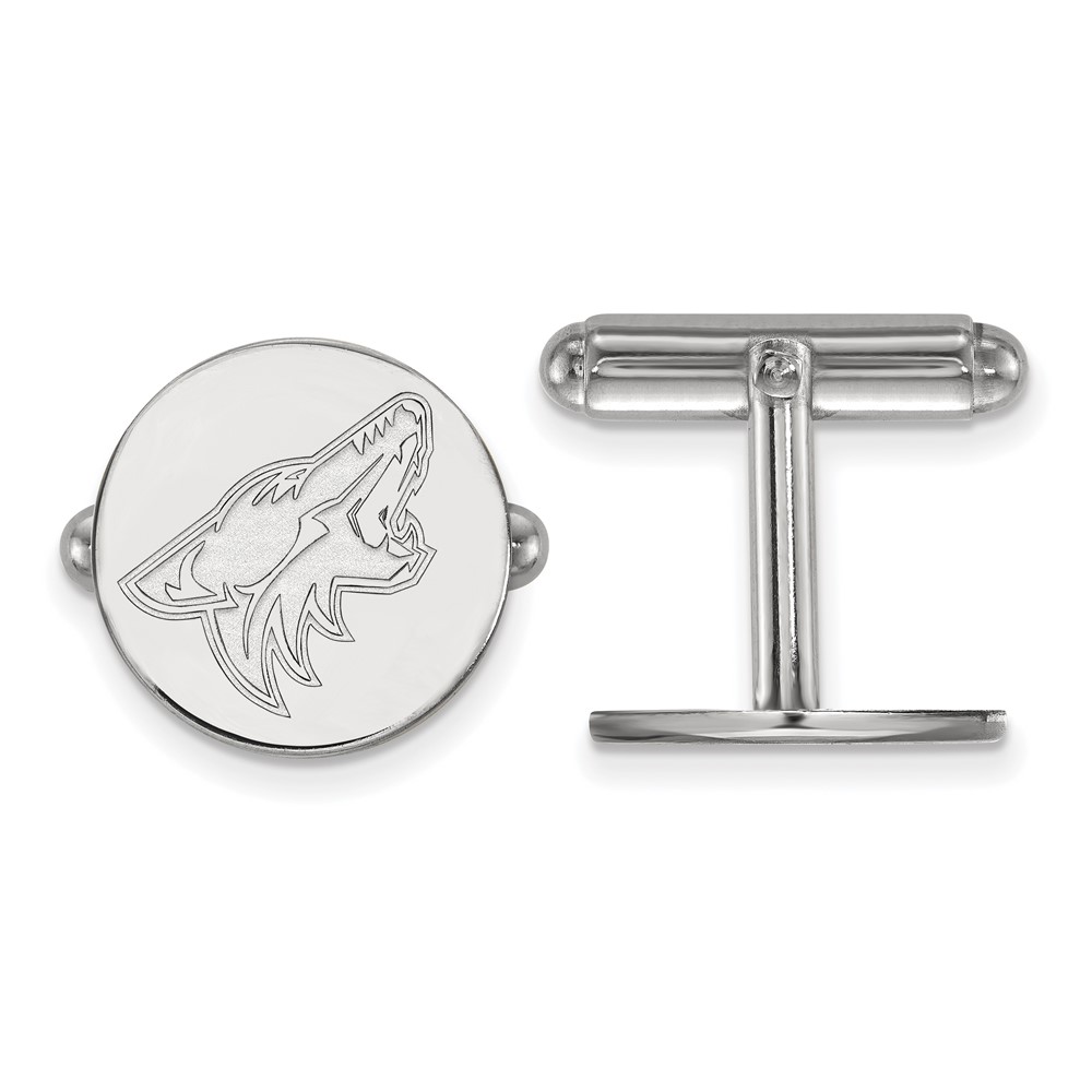 Sterling Silver NHL Arizona Coyotes Cuff Links