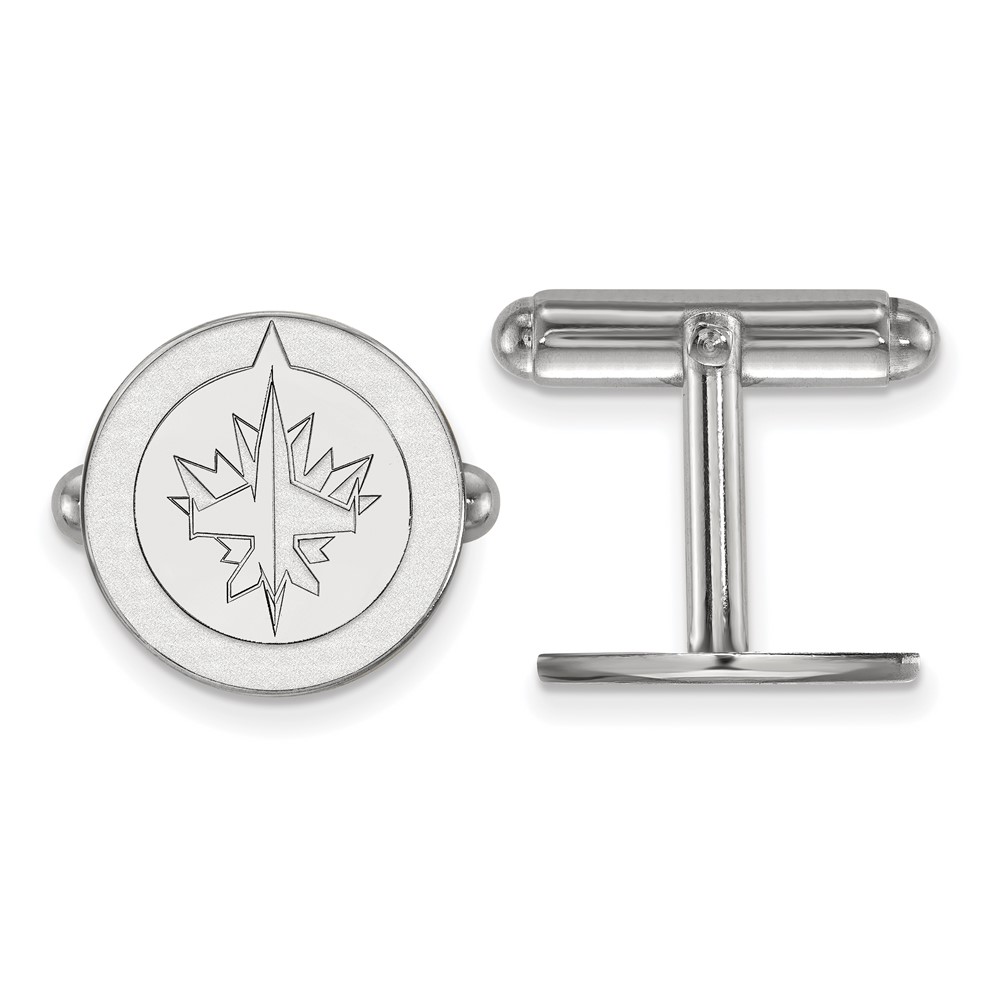 Sterling Silver NHL Winnipeg Jets Cuff Links