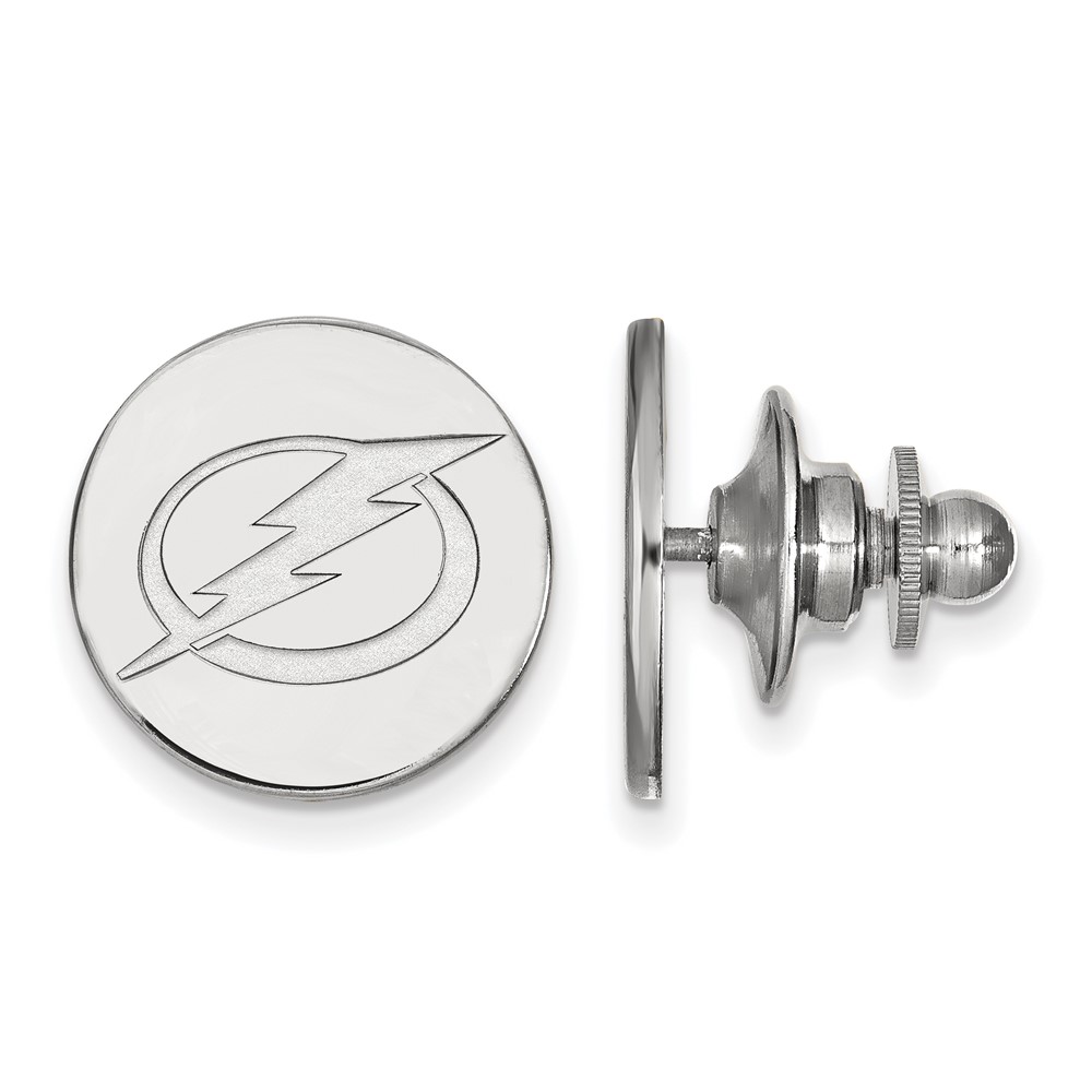 Sterling Silver NHL Tampa Bay Lightning Lapel / Tie Pin