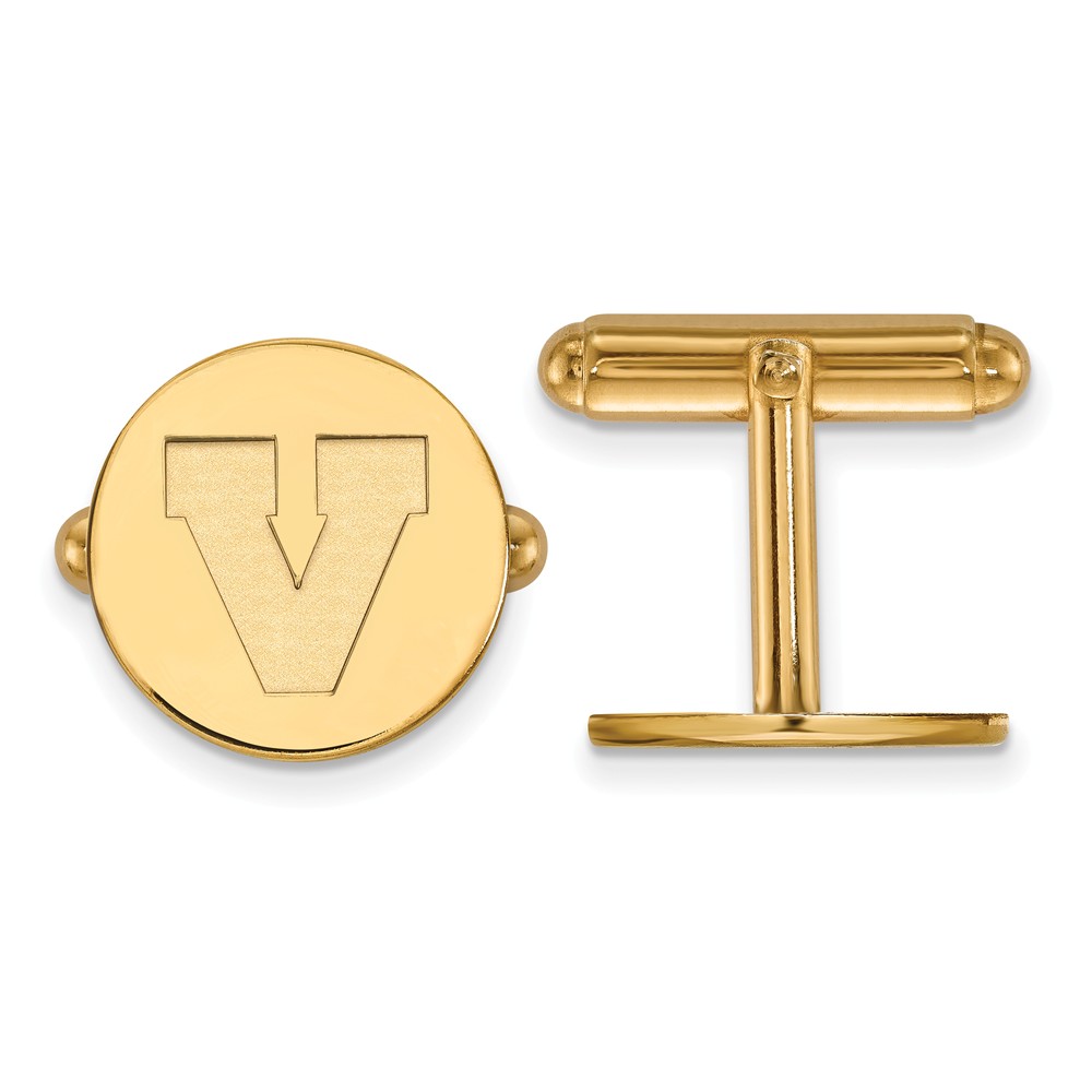 NCAA 14k Yellow Gold University of Virginia Cuff Links