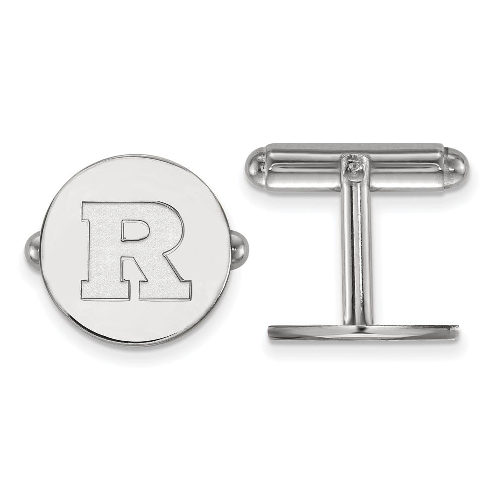 NCAA Sterling Silver Rutgers Cuff Links