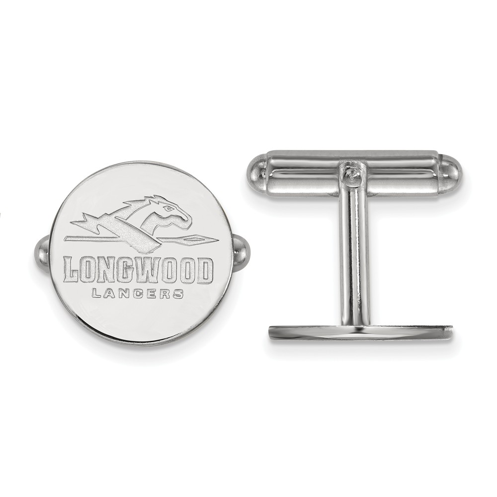 NCAA Sterling Silver Longwood University Cuff Links