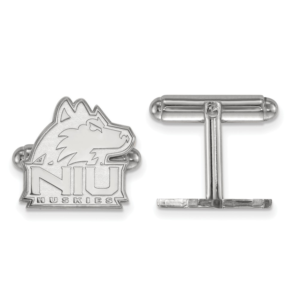 Sterling Silver Northern Illinois University Cuff Links