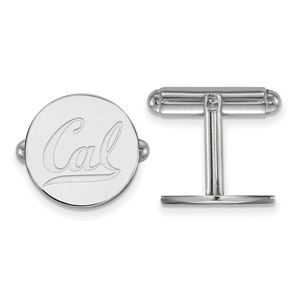 Sterling Silver University of California Berkeley Cuff Links