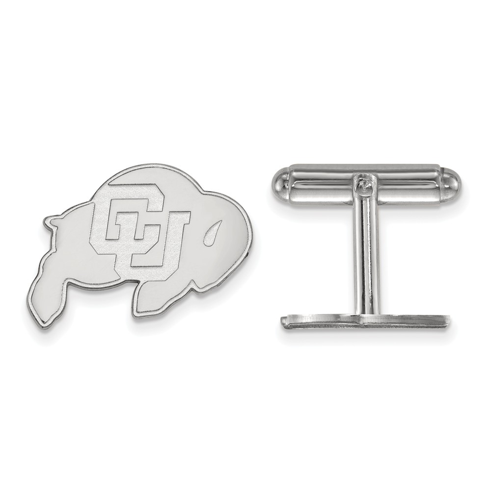 Sterling Silver University of Colorado Cuff Links
