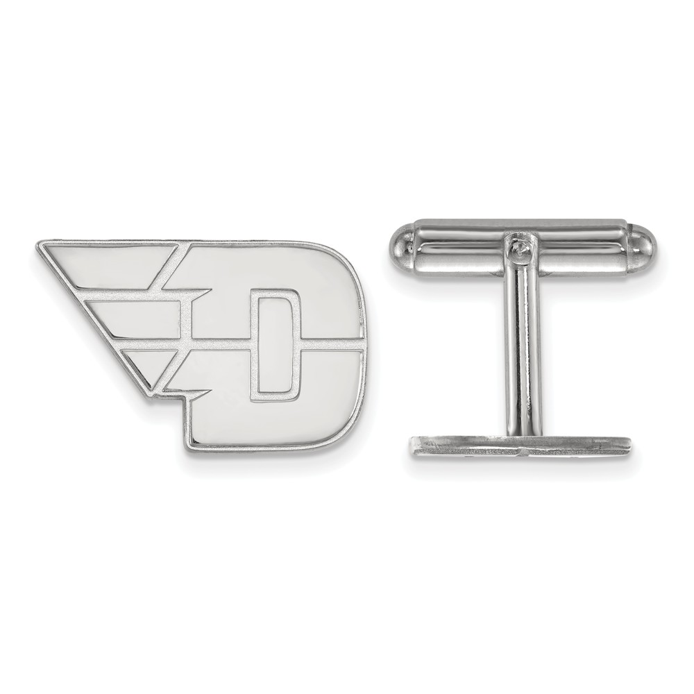 Sterling Silver University of Dayton Cuff Links