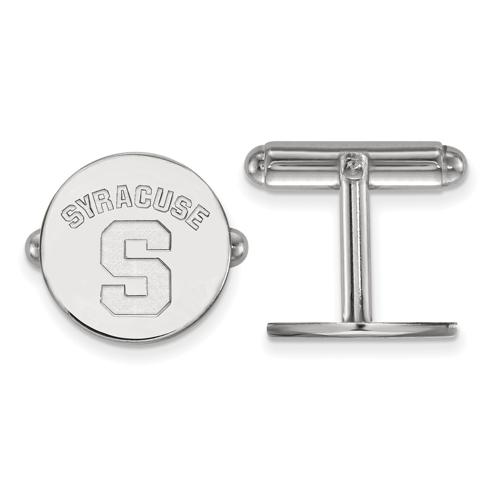 NCAA Sterling Silver Syracuse University Cuff Links