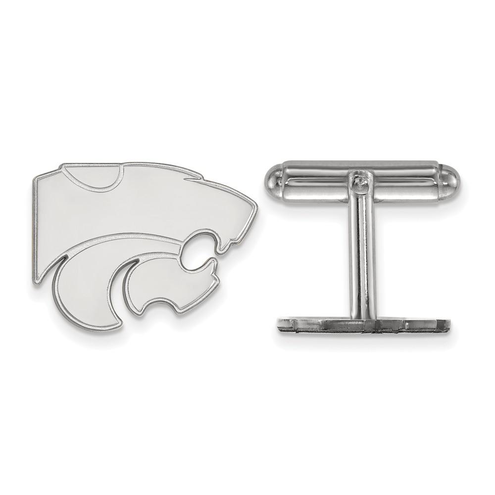 NCAA Sterling Silver Kansas State University Cuff Links