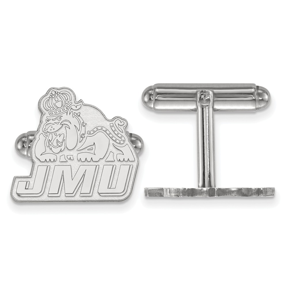 Sterling Silver James Madison University Cuff Links