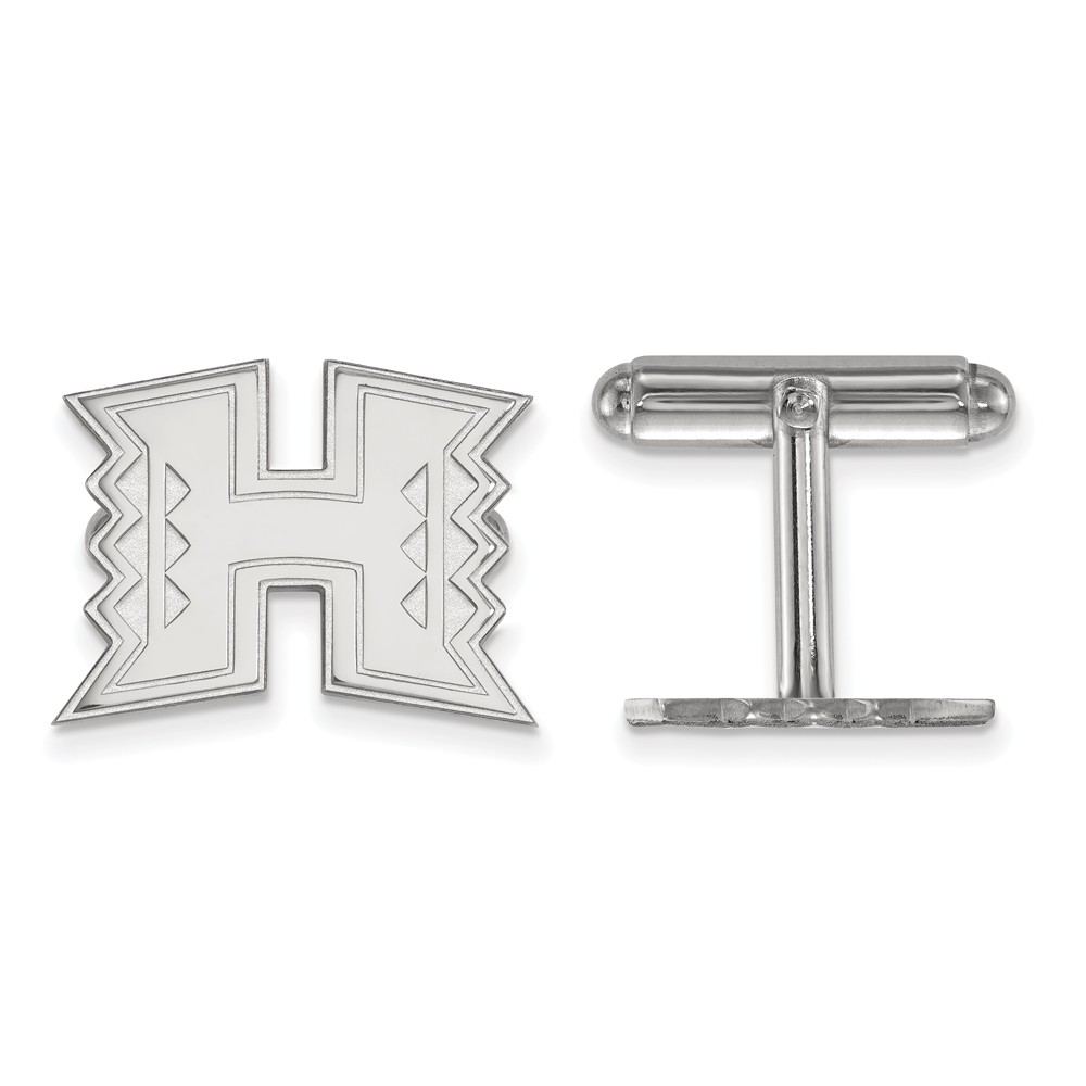 Sterling Silver The University of Hawai'i Cuff Links