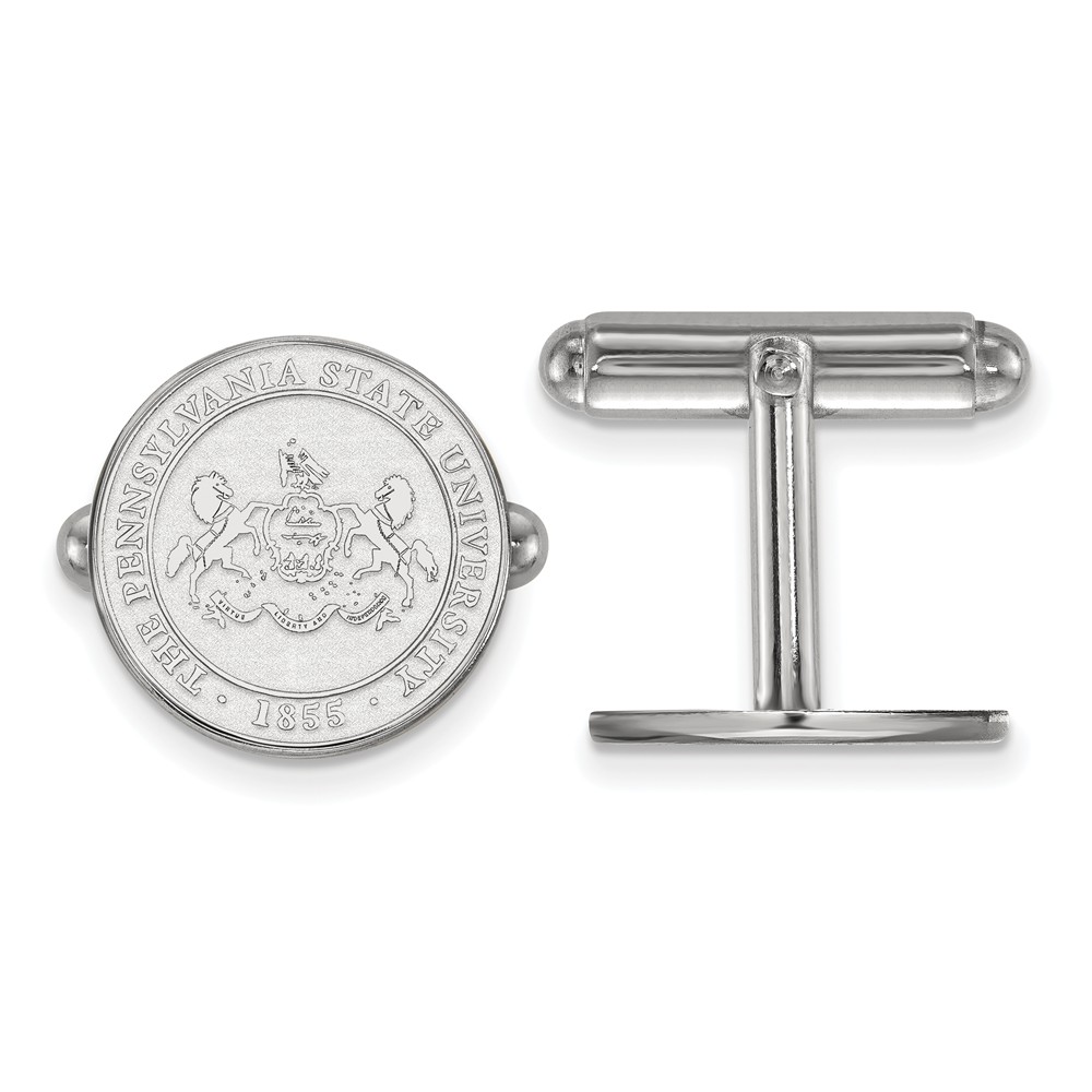 NCAA Sterling Silver Penn State University Crest Cuff Links