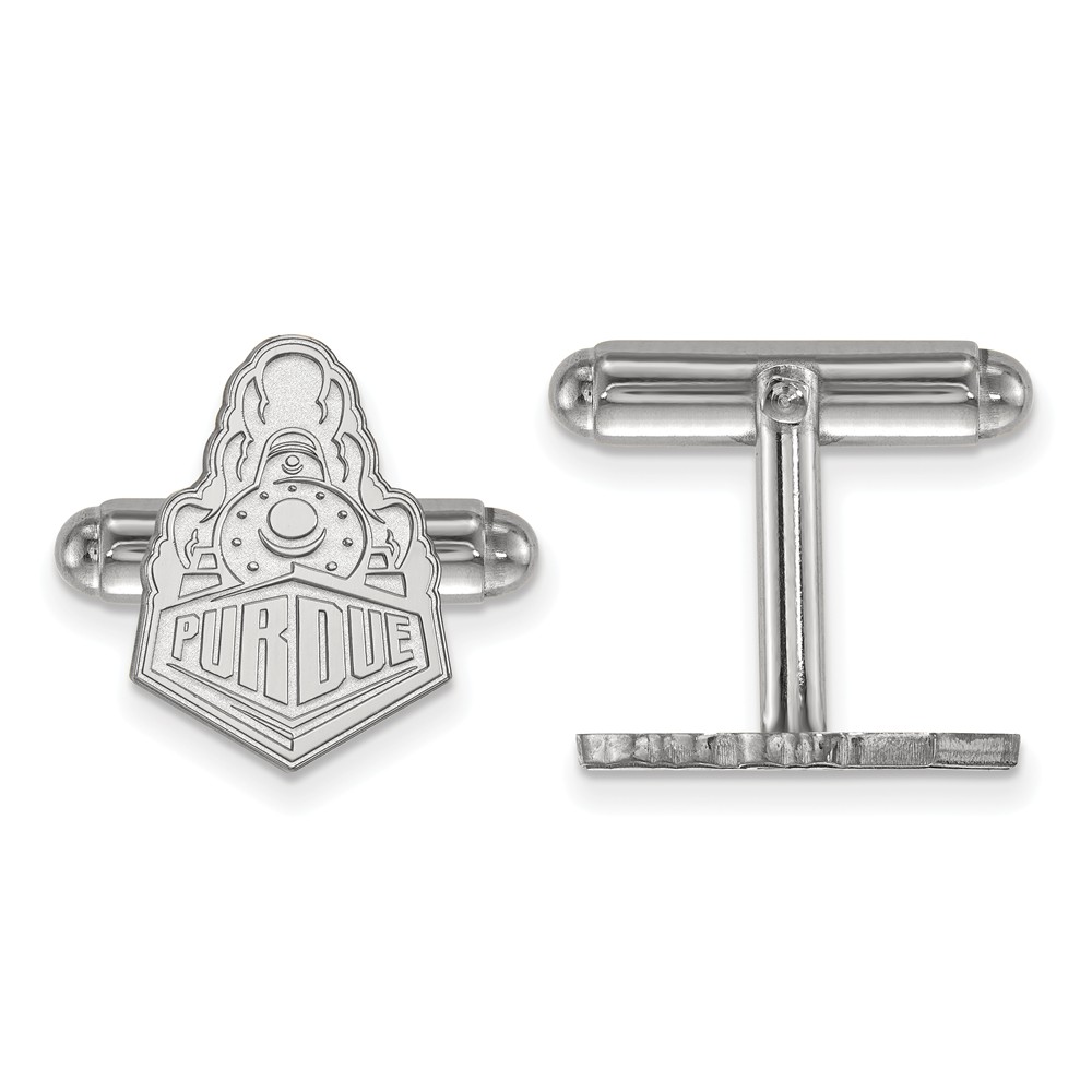 Sterling Silver Purdue Cuff Links