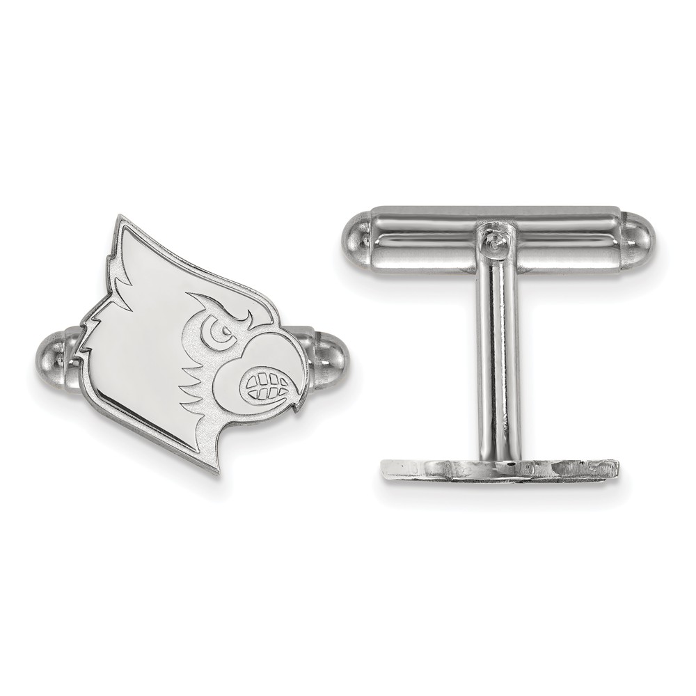 Sterling Silver University of Louisville Mascot Cuff Links