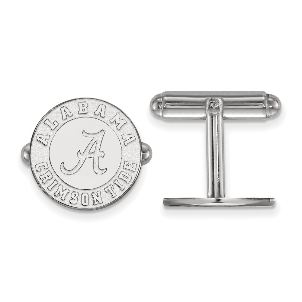Sterling Silver University of Alabama Cuff Links