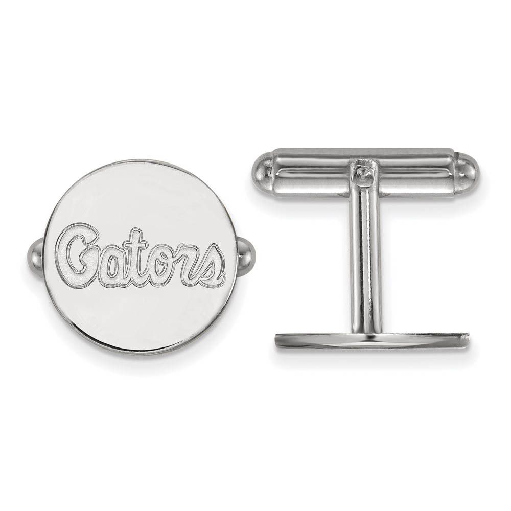 Sterling Silver University of Florida Cuff Links