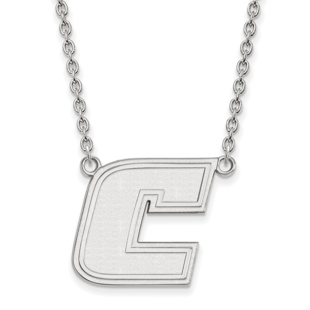 Sterling Silver U of Tenn at Chattanooga Initial C Necklace