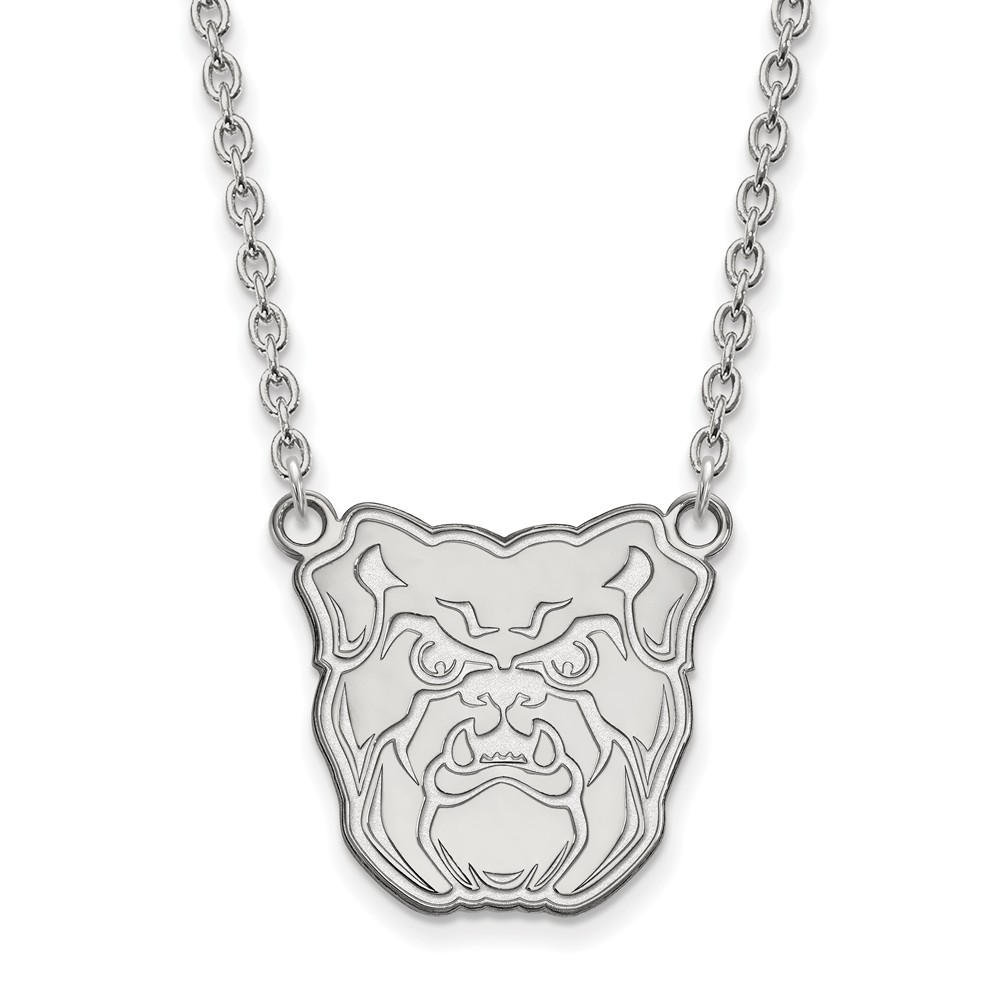 Sterling Silver Butler U Mascot Pendant Necklace