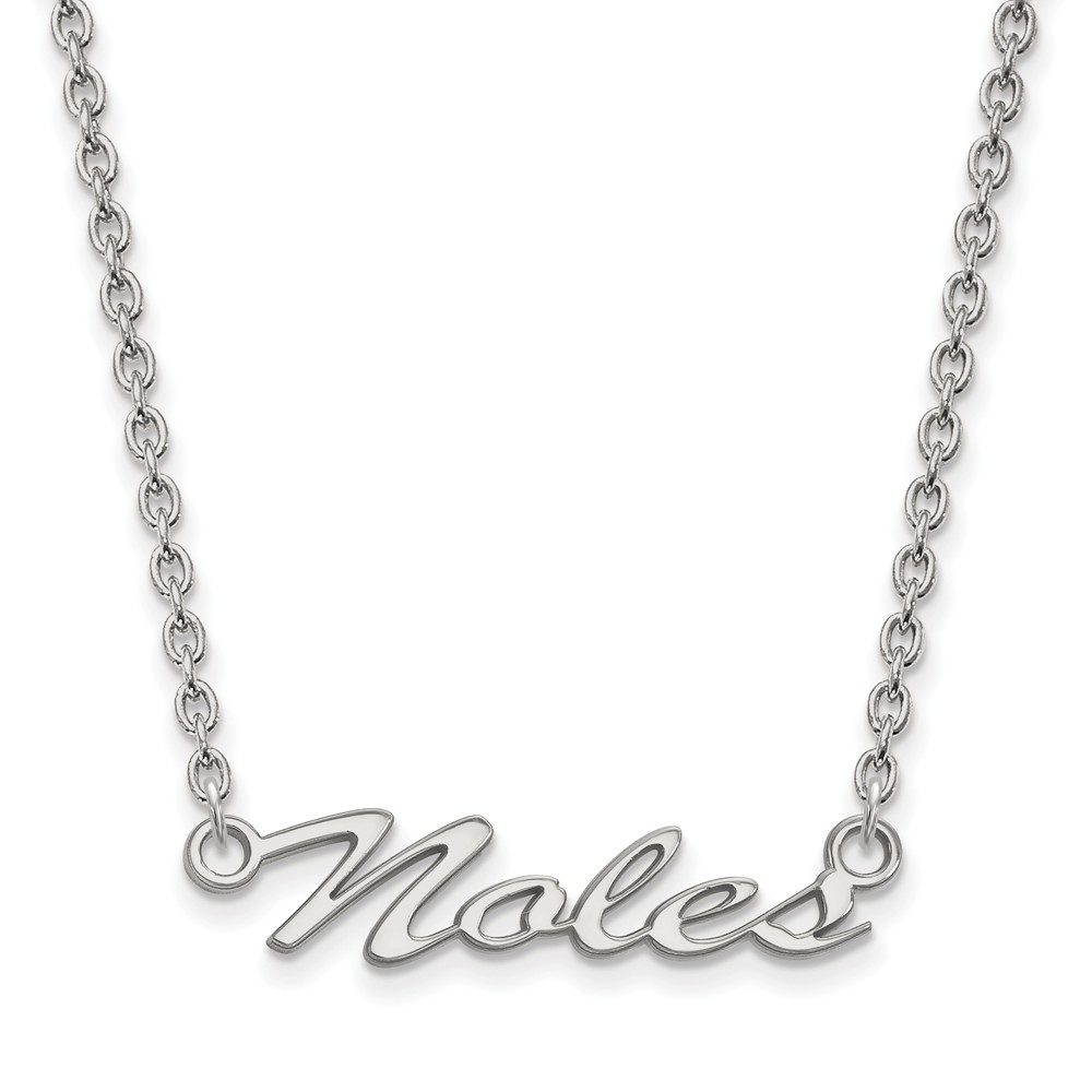 Sterling Silver Florida State 'Noles' Pendant Necklace