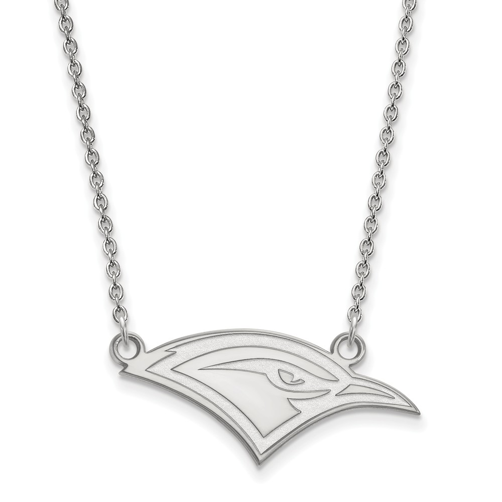 10k White Gold U of Tennessee at Chattanooga SM Logo Pendant Necklace