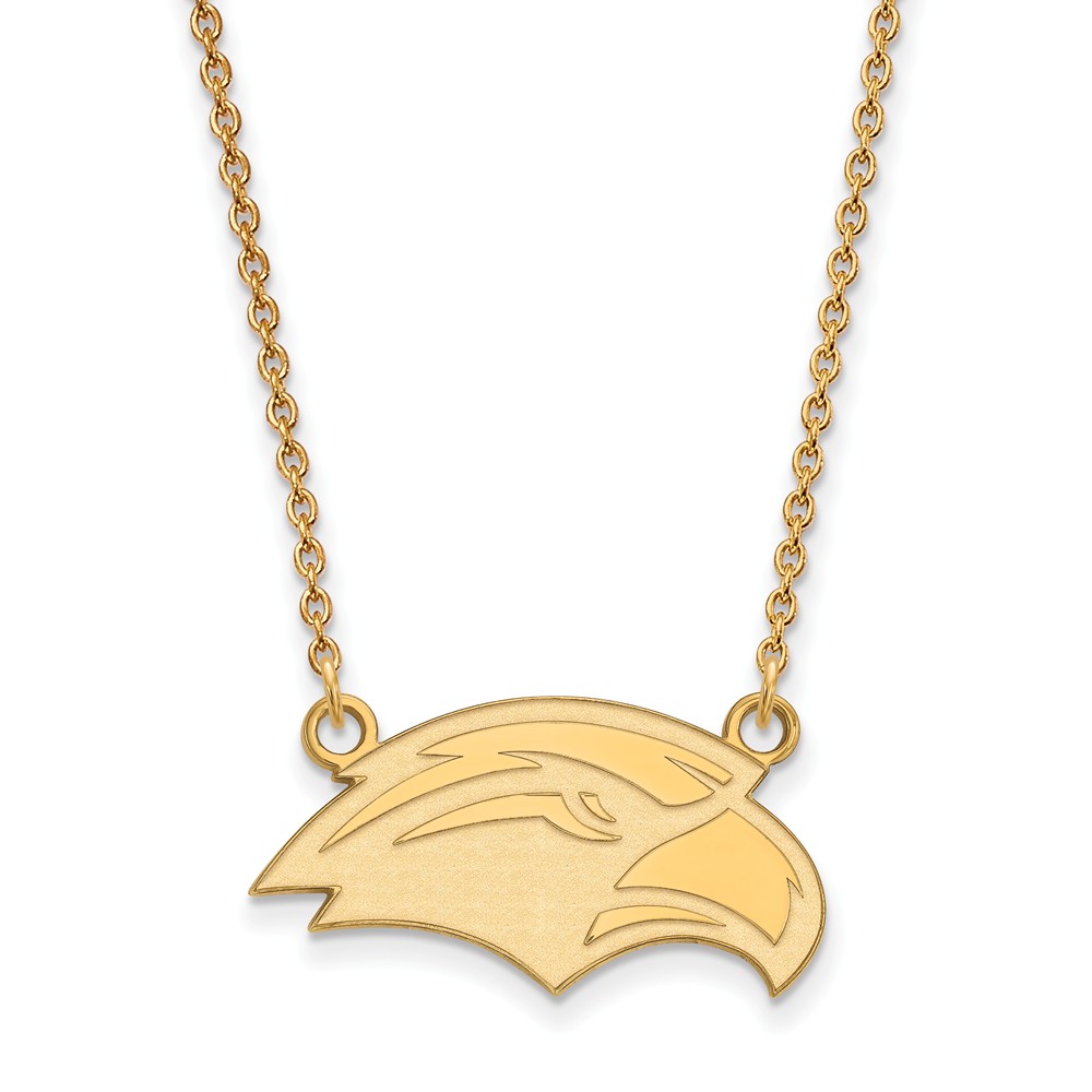 14k Yellow Gold Southern Miss Pendant Necklace