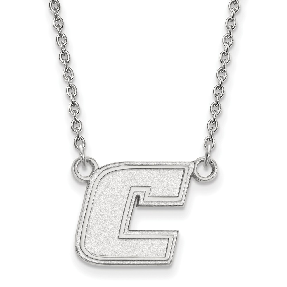 Sterling Silver U of Tenn Chattanooga Initial C Necklace