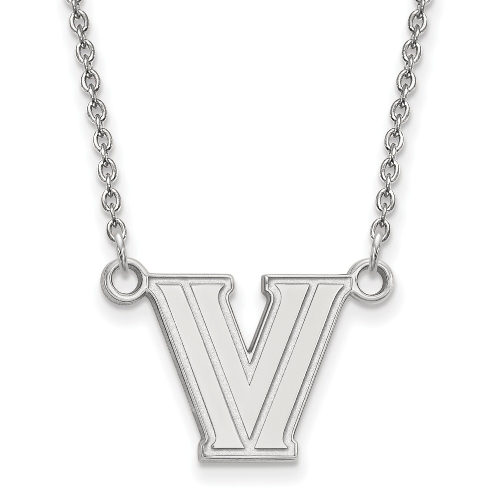 Sterling Silver Villanova U Pendant Necklace