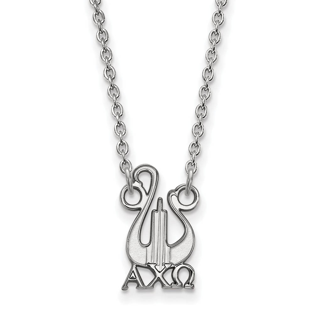 Sterling Silver Alpha Chi Omega Necklace