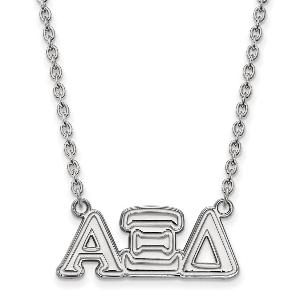 Sterling Silver Alpha Xi Delta Necklace