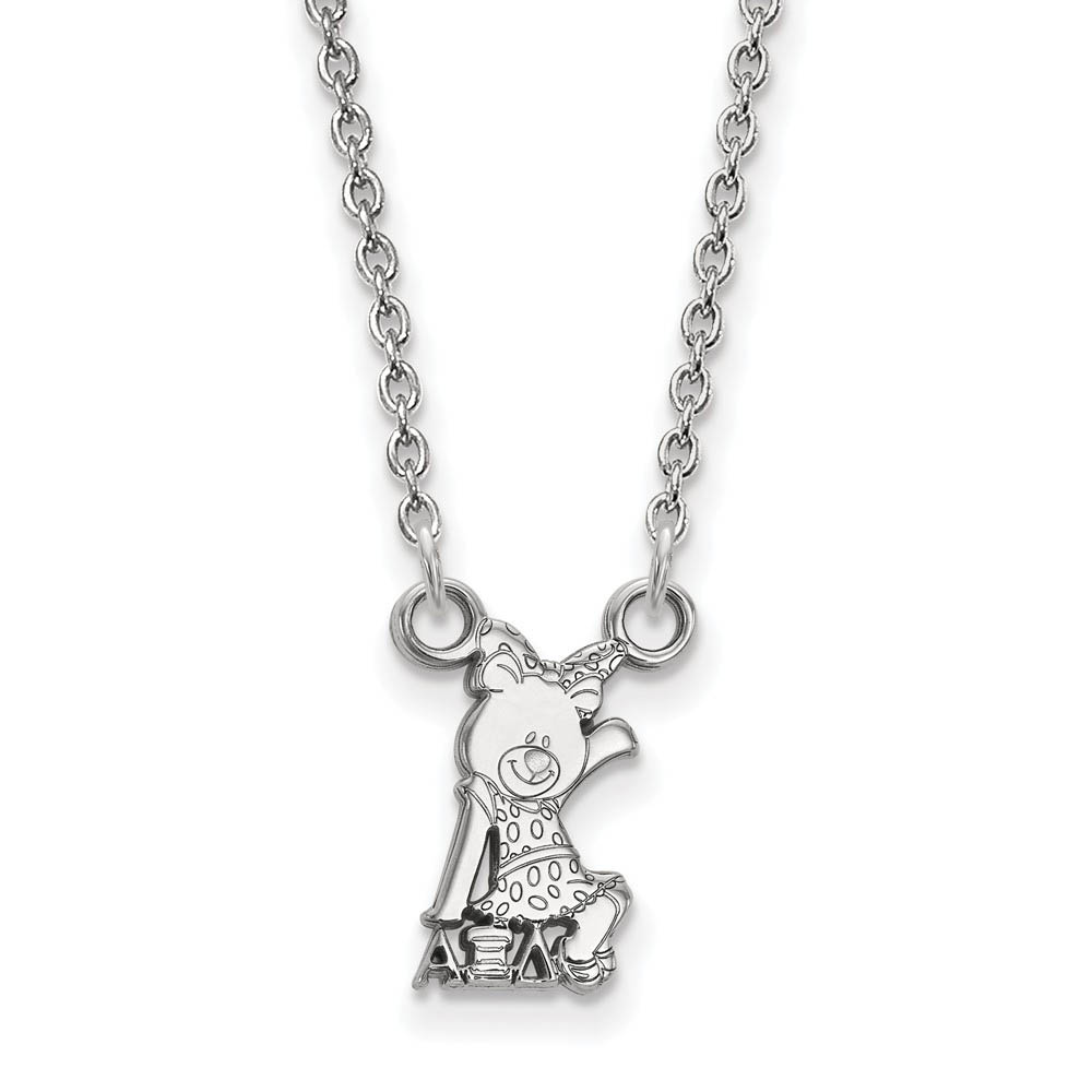Sterling Silver Alpha Xi Delta (Tiny) Necklace
