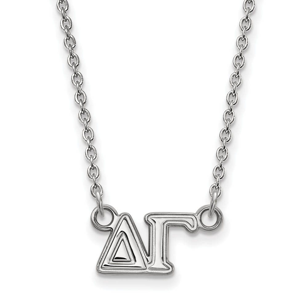 Sterling Silver Delta Gamma Necklace