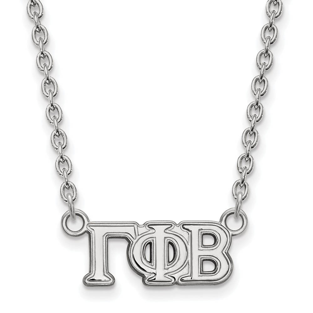 Sterling Silver Gamma Phi Beta Necklace
