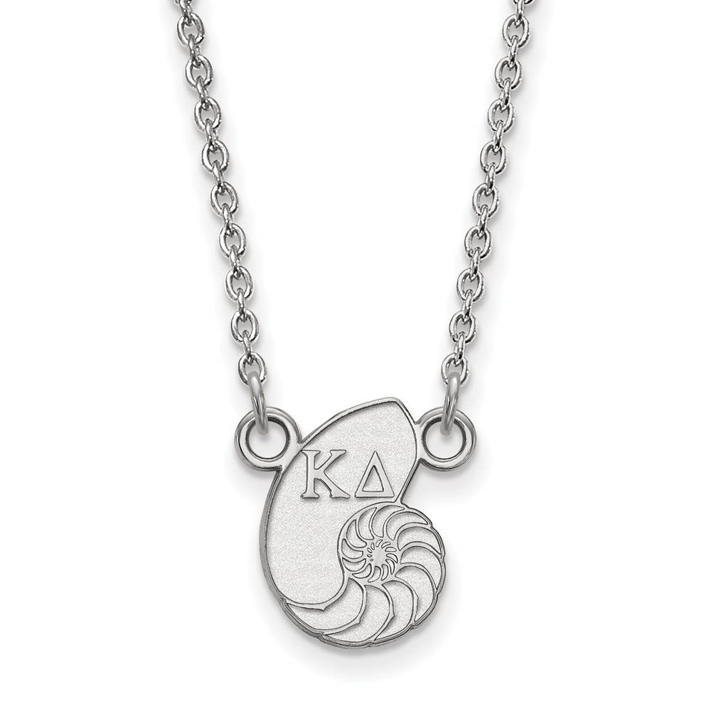 Sterling Silver Kappa Delta (Tiny) Necklace