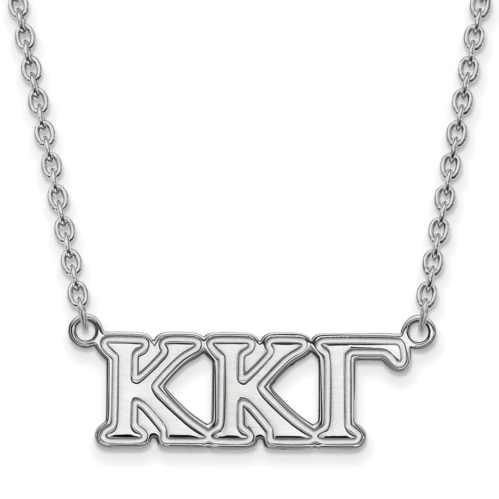 Sterling Silver Kappa Kappa Gamma Necklace