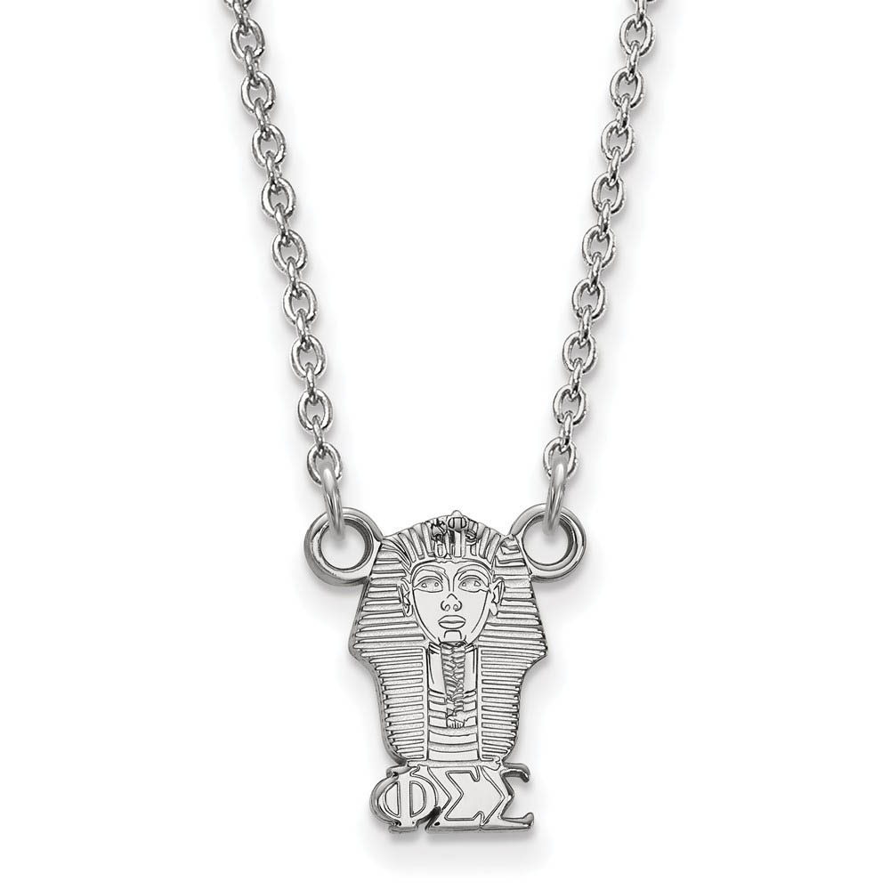 Sterling Silver Phi Sigma Sigma (Tiny) Necklace