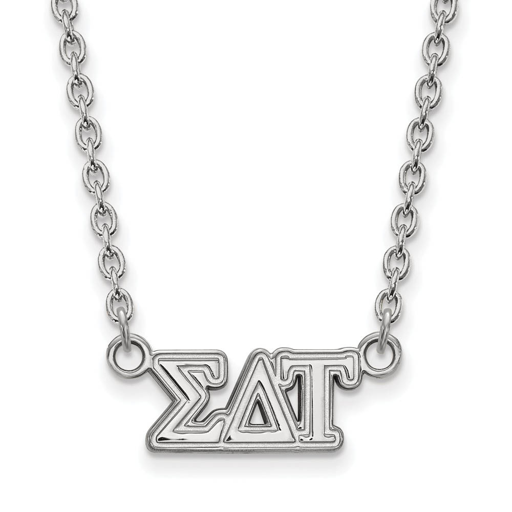 Sterling Silver Sigma Delta Tau Necklace