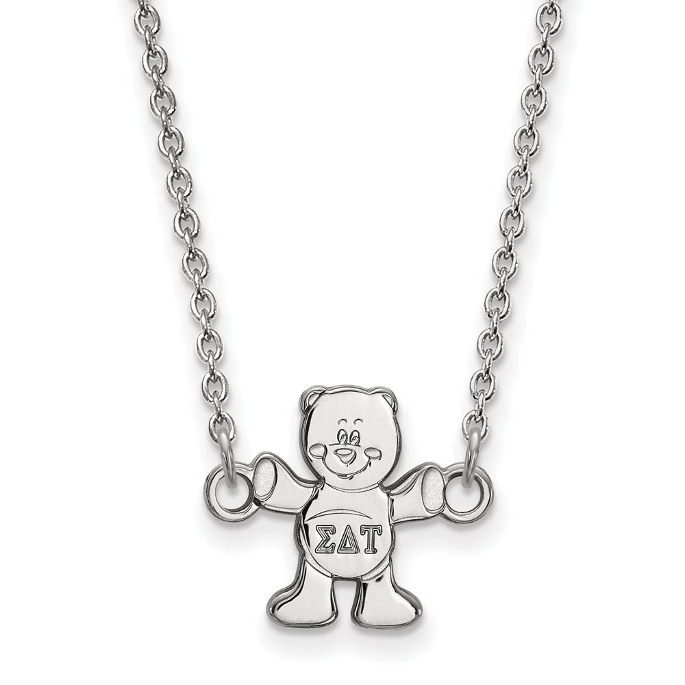 Sterling Silver Sigma Delta Tau (Tiny) Necklace