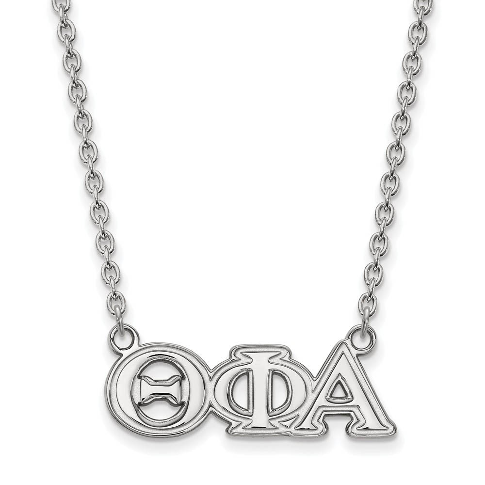 Sterling Silver Theta Phi Alpha Necklace