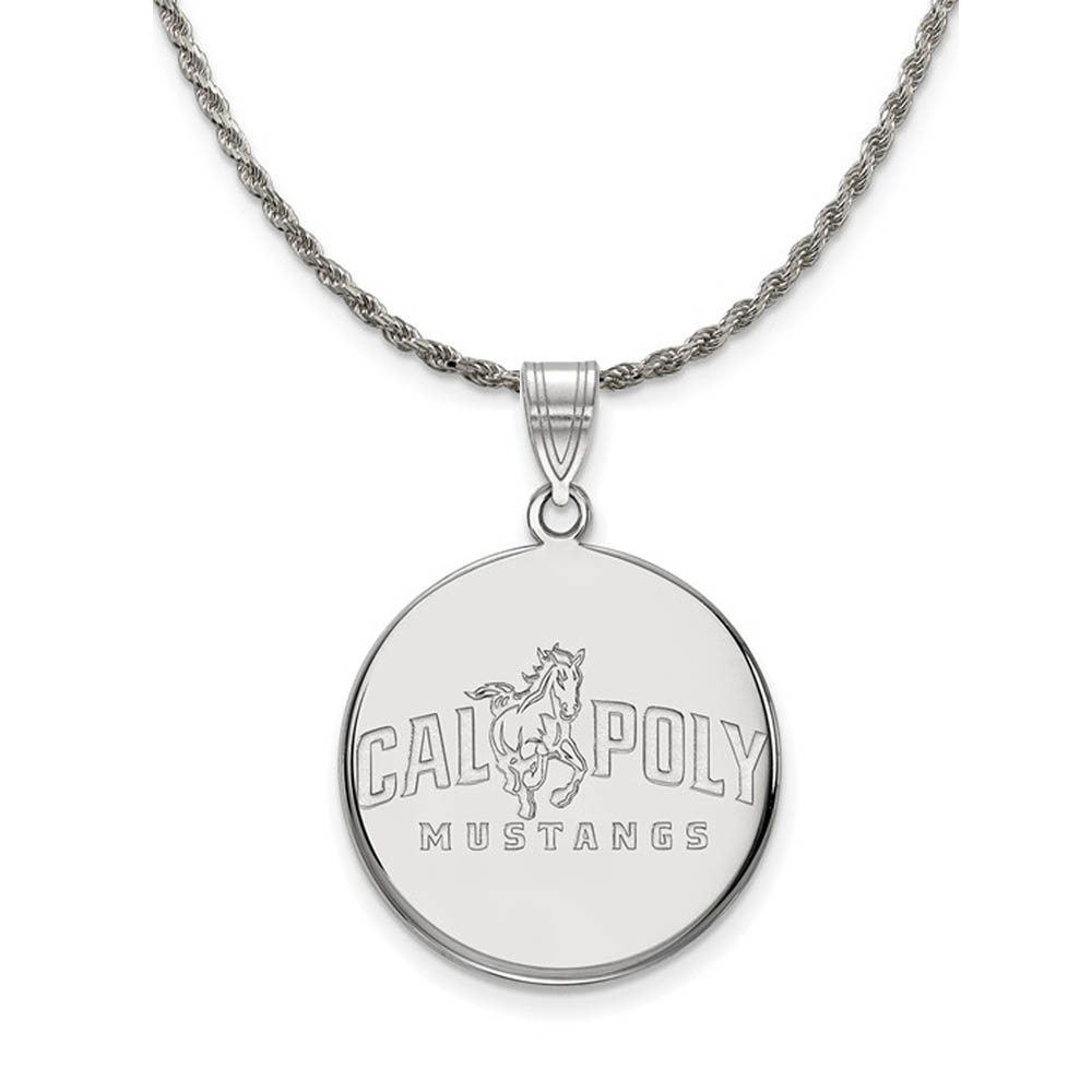 Sterling Silver California Polytechnic State Necklace