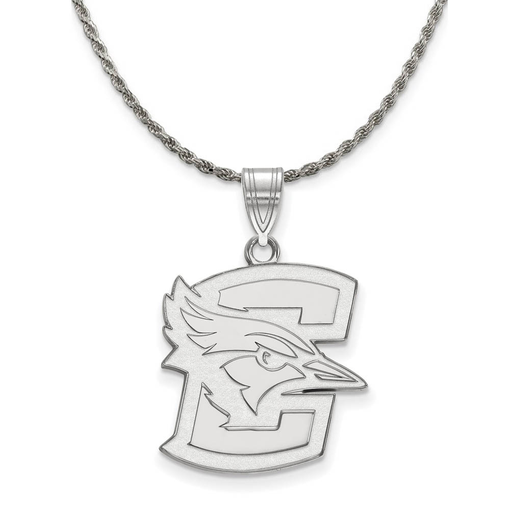 Sterling Silver Creighton U Pendant Necklace