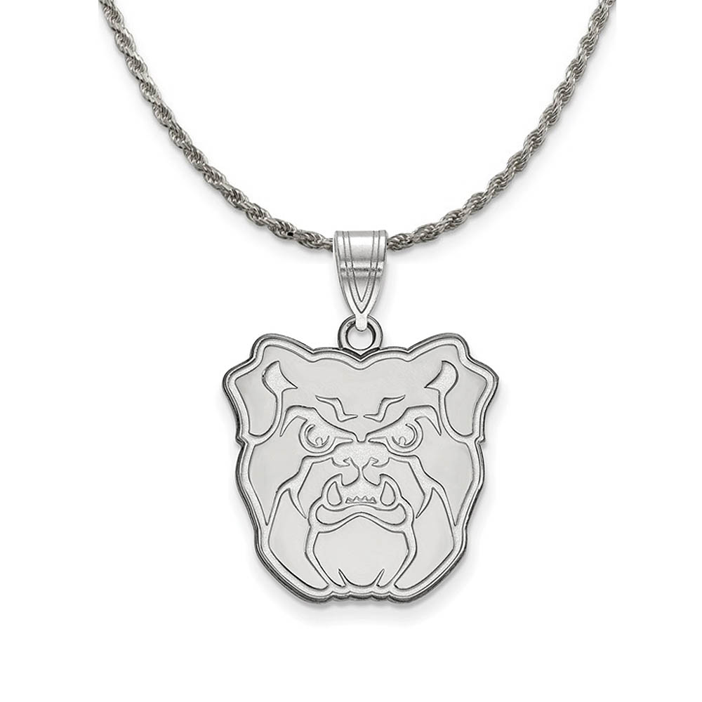 Sterling Silver Butler U Lg Pendant Necklace